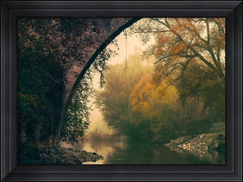 Framed Mystic River Print