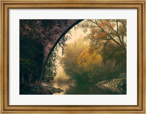 Framed Mystic River Print