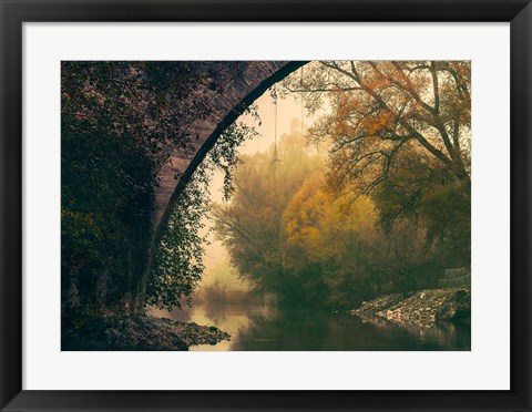 Framed Mystic River Print