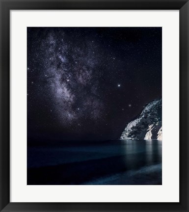 Framed Stars In The South Print