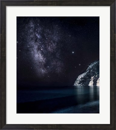 Framed Stars In The South Print