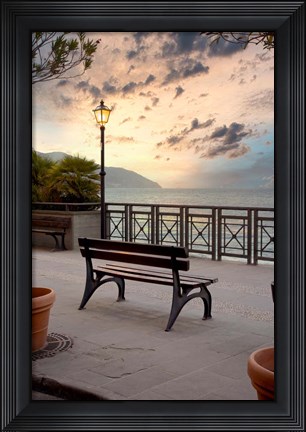 Framed Monterosso Sunrise #1 Print