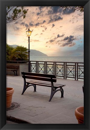 Framed Monterosso Sunrise #1 Print