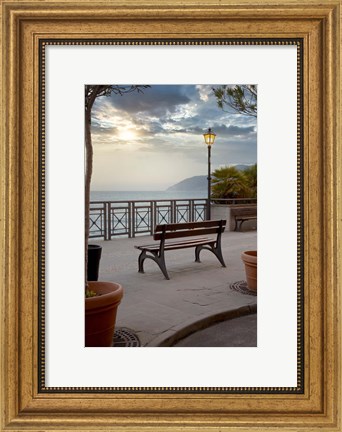 Framed Monterosso Sunrise #2 Print