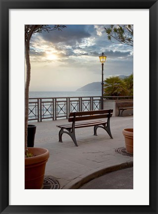 Framed Monterosso Sunrise #2 Print