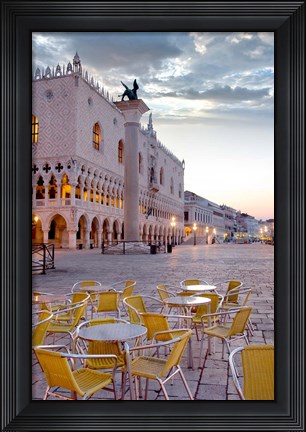 Framed Piazza San Marco At Sunrise #5 Print