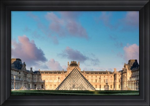 Framed Louvre Palace Museum I Print