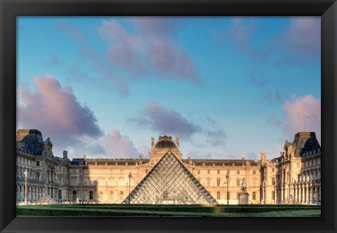 Framed Louvre Palace Museum I Print