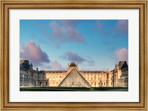Framed Louvre Palace Museum I Print