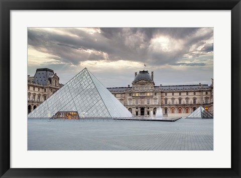 Framed Louvre Palace Museum II Print