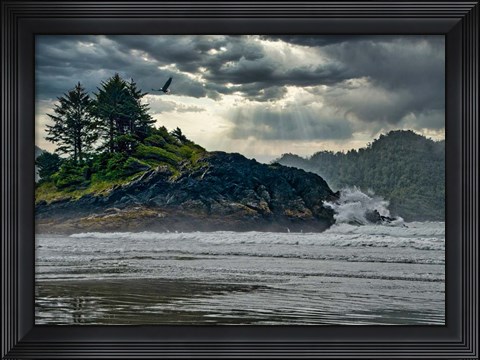 Framed Before The Storm Print