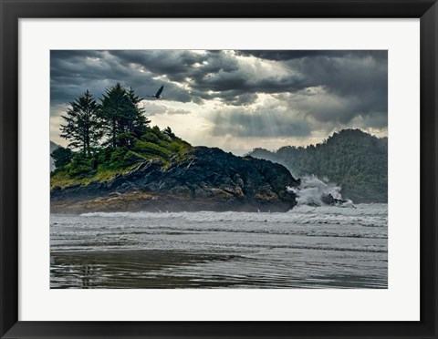Framed Before The Storm Print
