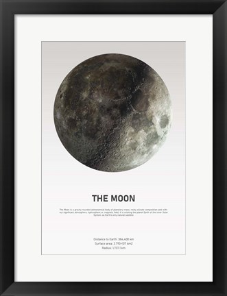 Framed Moon Light Print