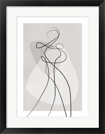 Framed Shape of You 4 Print