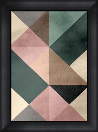 Framed Triangle-2 Print