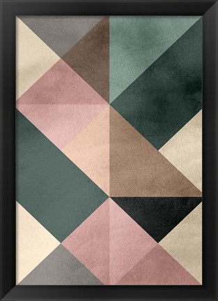 Framed Triangle-2 Print