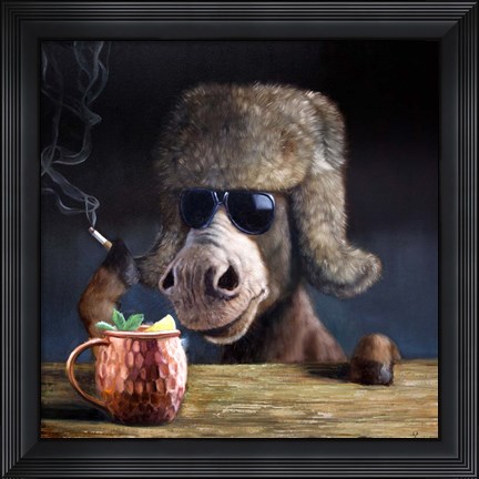 Framed Moscow Mule Print