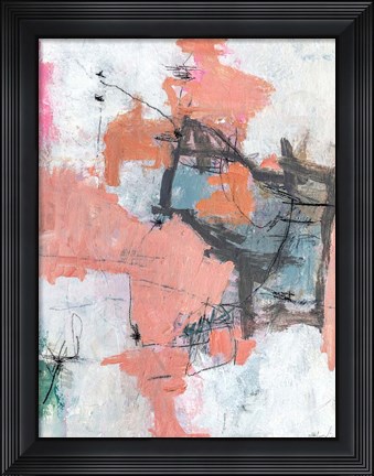 Framed Thinking Of Saturday Print