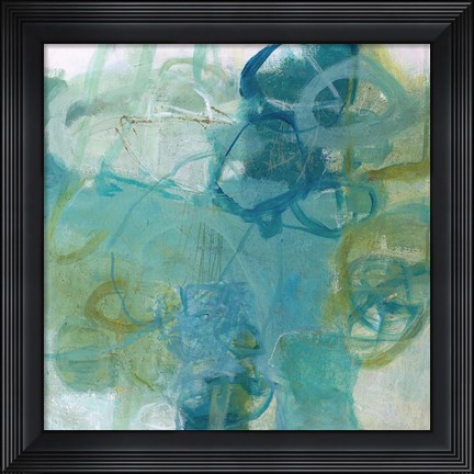 Framed Written On The Breeze Print