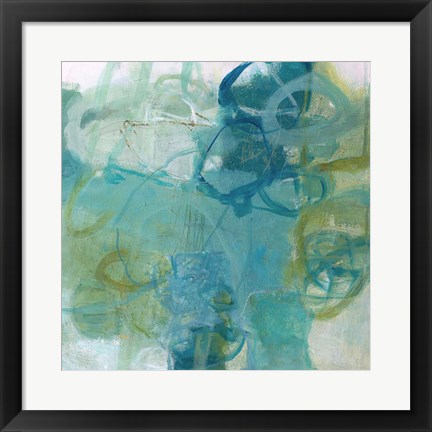 Framed Written On The Breeze Print