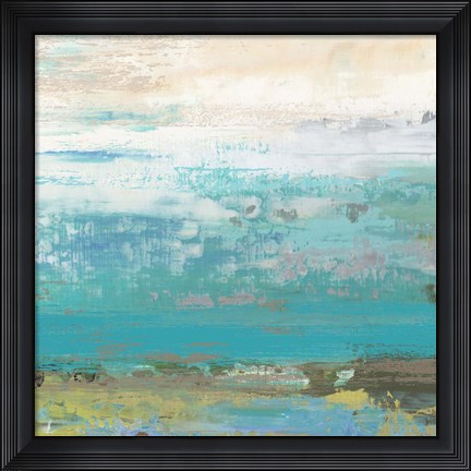 Framed Beach Wash No. 3 Print