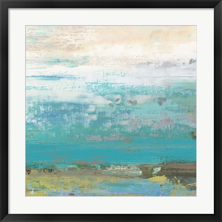 Framed Beach Wash No. 3 Print