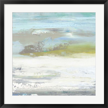 Framed Beach Wash No. 5 Print