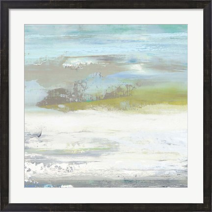 Framed Beach Wash No. 5 Print