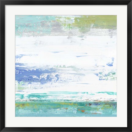 Framed Beach Wash No. 9 Print