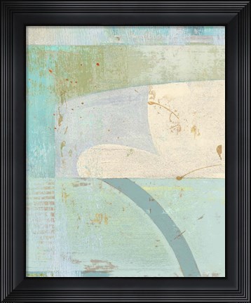 Framed Coastal Blues No. 1 Print