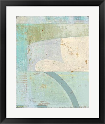 Framed Coastal Blues No. 1 Print