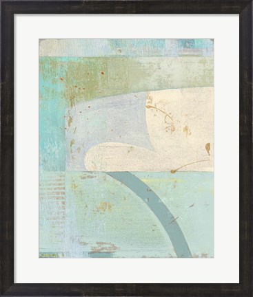 Framed Coastal Blues No. 1 Print