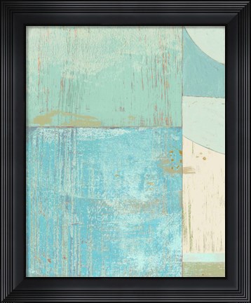 Framed Coastal Blues No. 2 Print
