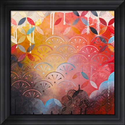 Framed Patiently Print