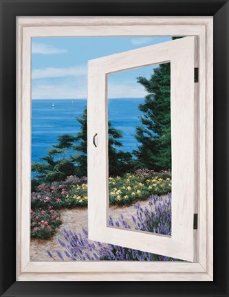 Framed Bay Window Vista II Print