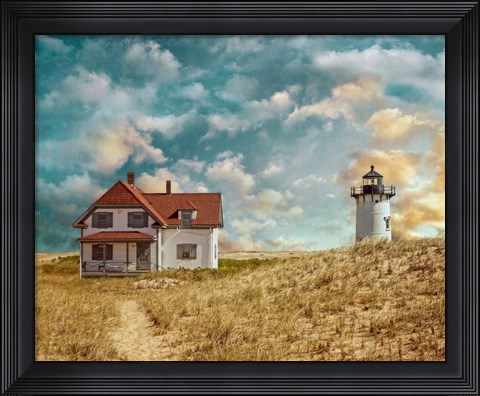 Framed Race Point Light Print
