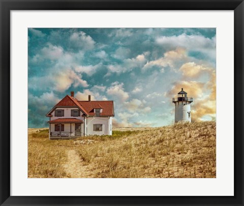 Framed Race Point Light Print