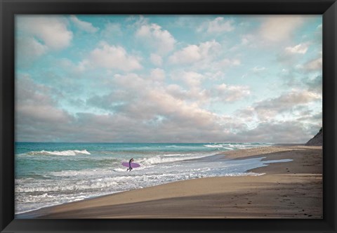 Framed Surfer Print