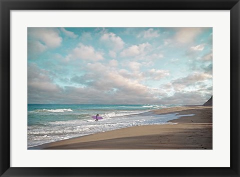 Framed Surfer Print