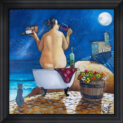 Framed Bath No. 1 Print