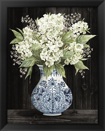 Framed Hydrangea Elegance Print