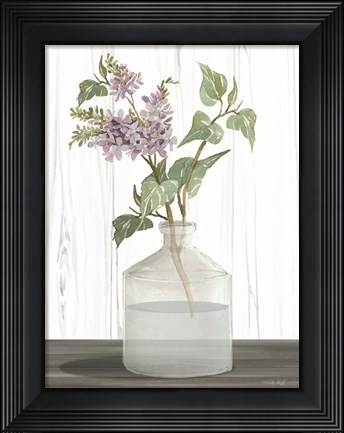 Framed Lilacs IV Print