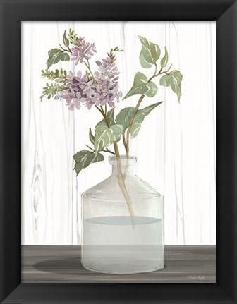 Framed Lilacs IV Print