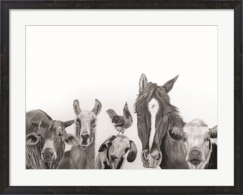 Framed Farm Crew Print