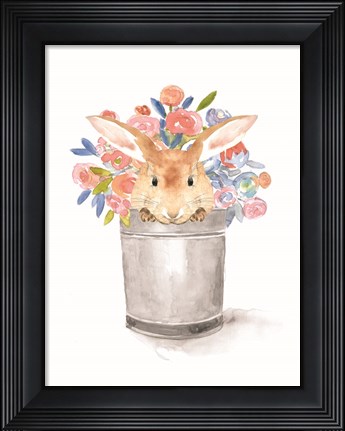 Framed Camilla the Bunny Print