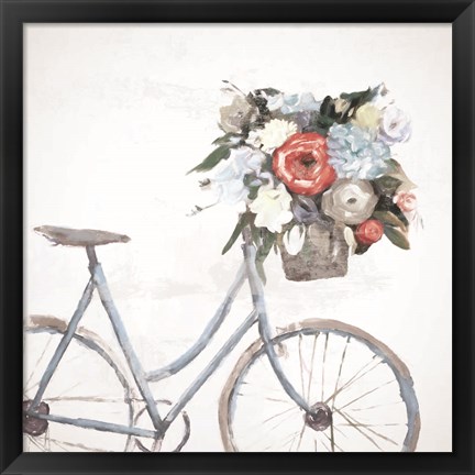 Framed Bicycle Reflections Print