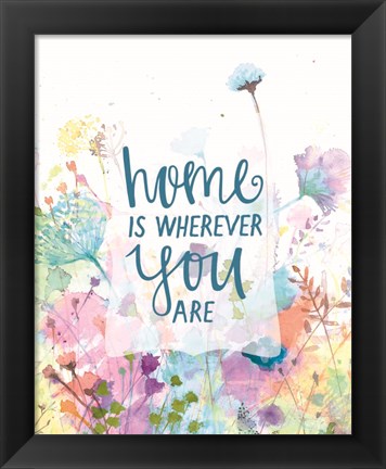 Framed Home is Wherever You Are Print