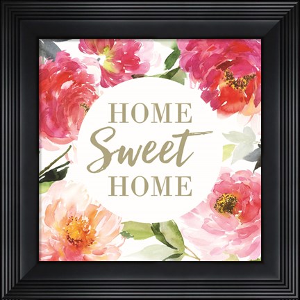 Framed Home Sweet Home Print