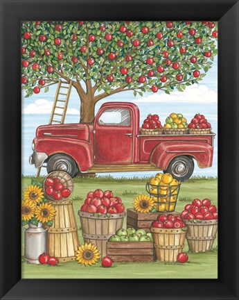 Framed Apple Time Print