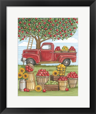 Framed Apple Time Print